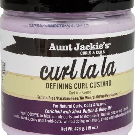 Aunt Jackie's Curl La La Defining Curl Custard 15 oz