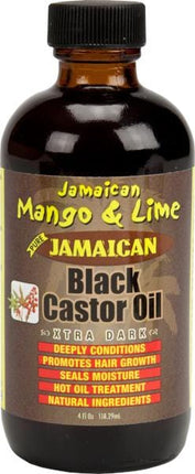 Jamaican Mango & Lime Black Castor Oil Xtra Dark 4 oz