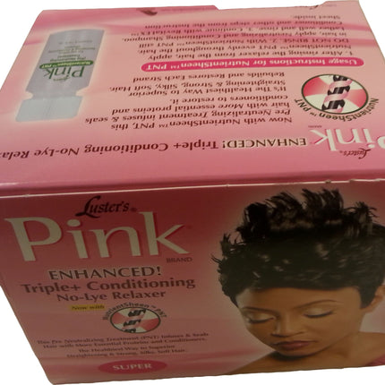 Pink Triple and Conditioning No-Lye Relaxer Super