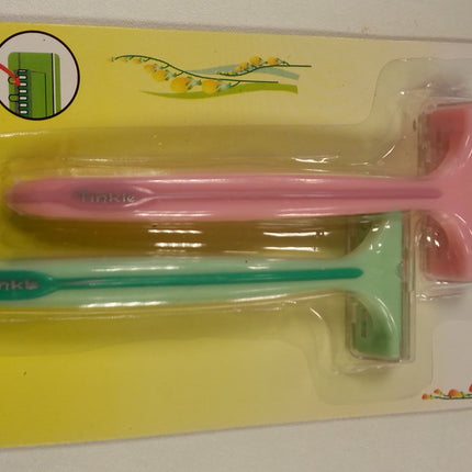 Tinkle Lady Body Razor 2 pieces