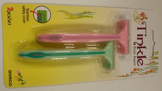 Tinkle Lady Body Razor 2 pieces