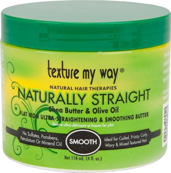 Texture My Way Naturally Straight Flat Iron Ultra-Straightening & Smoothing Butter 4 oz