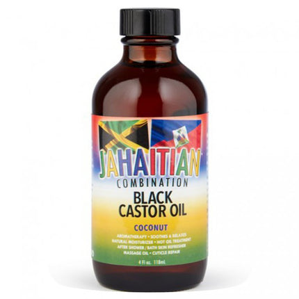 Jahaitian Black Caster Oil Coconut 118ml - Africa Products Shop