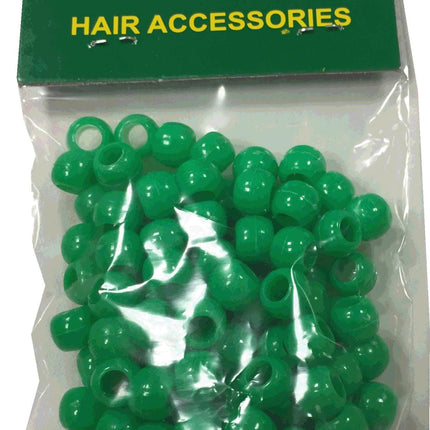 Hair Beads Green MEF Hair Accessoires AB46