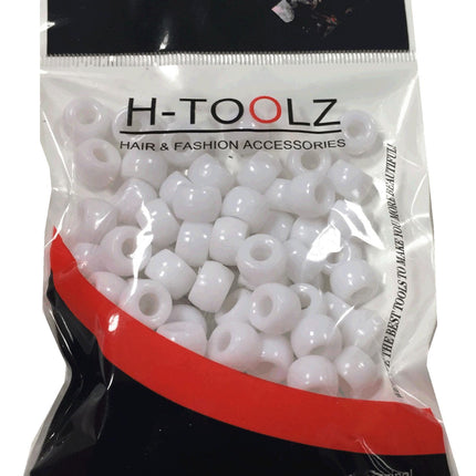 Hair Beads White H Toolz