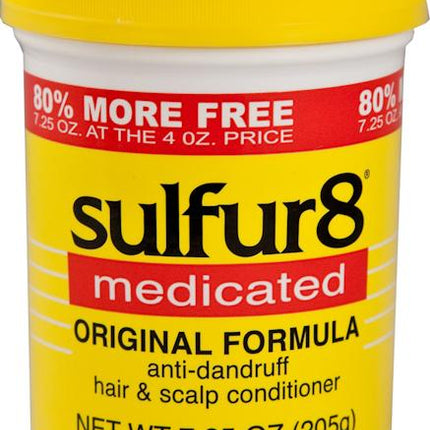 Sulfur 8 Medicated Anti-dandruff Hair and Scalp Conditioner 205 g