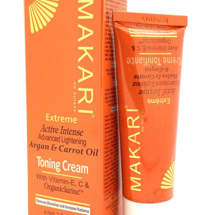 Makari Extreme Active Intense Argan and Carrot Oil  Toning Cream 50 g