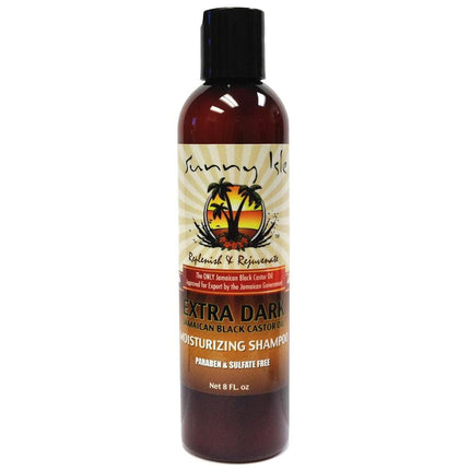 Sunny Isle Extra Dark Jamaican Black Castor Oil Moisturizing Shampoo 8 oz