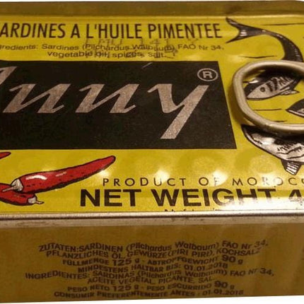 Anny Sardines à l'Huile Pimentée 90 g