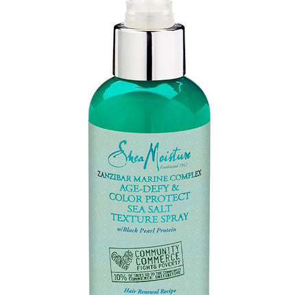 Shea Moisture Zanzibar Marine Complex Age-Defy & Color Protect Sea Salt Texture Spray 118 ml