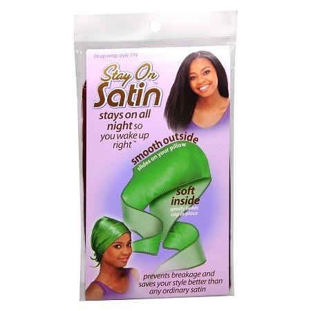 Stay On Satin Satin Edge Hair Tie Up Wrap