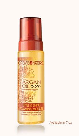 Crème Of Nature Argan Oil Foam Wrap 7 oz