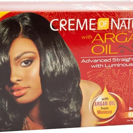 Creme Of Nature Argan Oil Relaxer Kit Regular