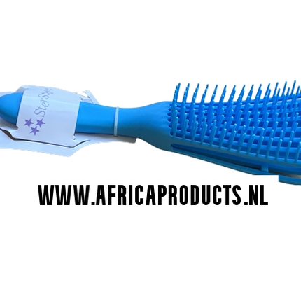 3STER DETANGLING HAIR BRUSH BLUE - Africa Products Shop