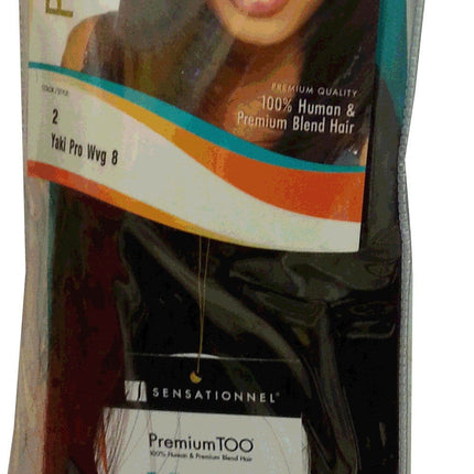 Sensationnel Human Hair Yaki Pro Wvg 8 inch nummer 2