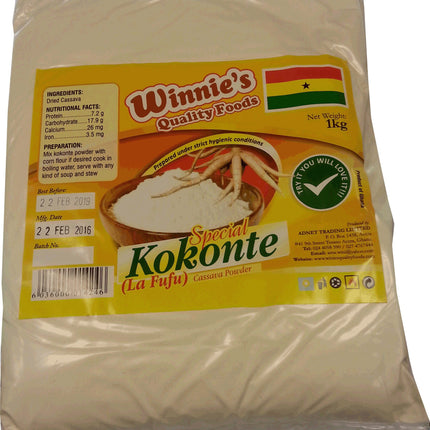 Winnie's Kokonte Cassa Powder 1 kg