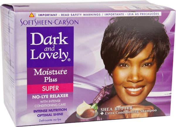 Dark and Lovely No Lye Relaxer Kit Super