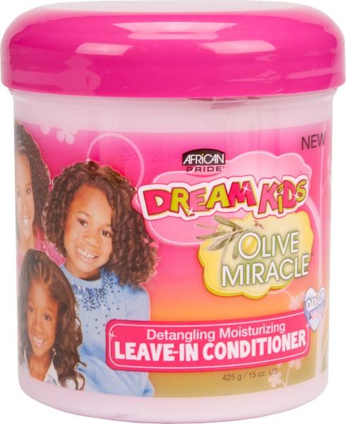 African Pride Dream Kids Leave In Curly Deep Conditoner 15 oz