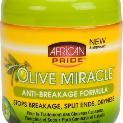 African Pride Olive Miracle Anti Breake Cream 6 oz