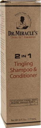 Dr. Miracle 2 in 1 Tingling Shampoo & Conditioner 6 oz