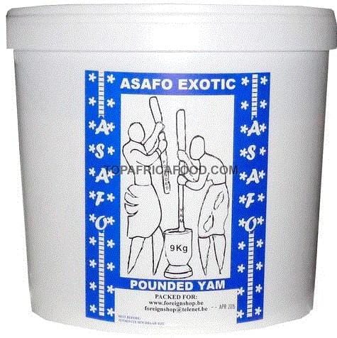 Asafo Exotic Pounded Yam 9 kg