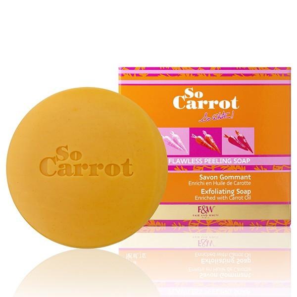 So White So Carrot Exfoliating Soap 200 g