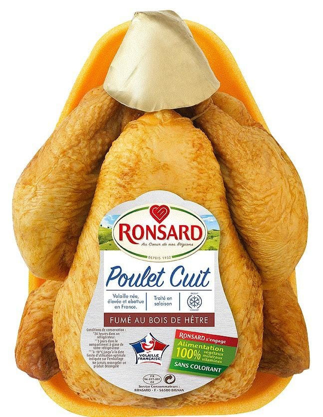 Ronsard Poulet Cuit Fumé 1300 g