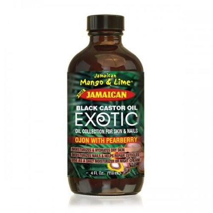 Jamaican Mango Lime Black Castor Oil Exotic Ojon Pearberry 118 ml