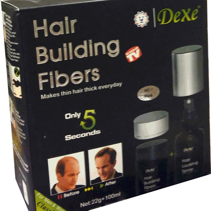 Dexe Hair Building Fibers + Spray