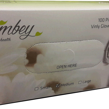 Kumbey Vinly Gloves 100 pieces