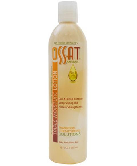 Ossat Natural Triple Moisture Lotion 12 oz