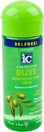 IC Fantasia Olive Hair Polisher  Moisturizer Shine Serum 6 oz