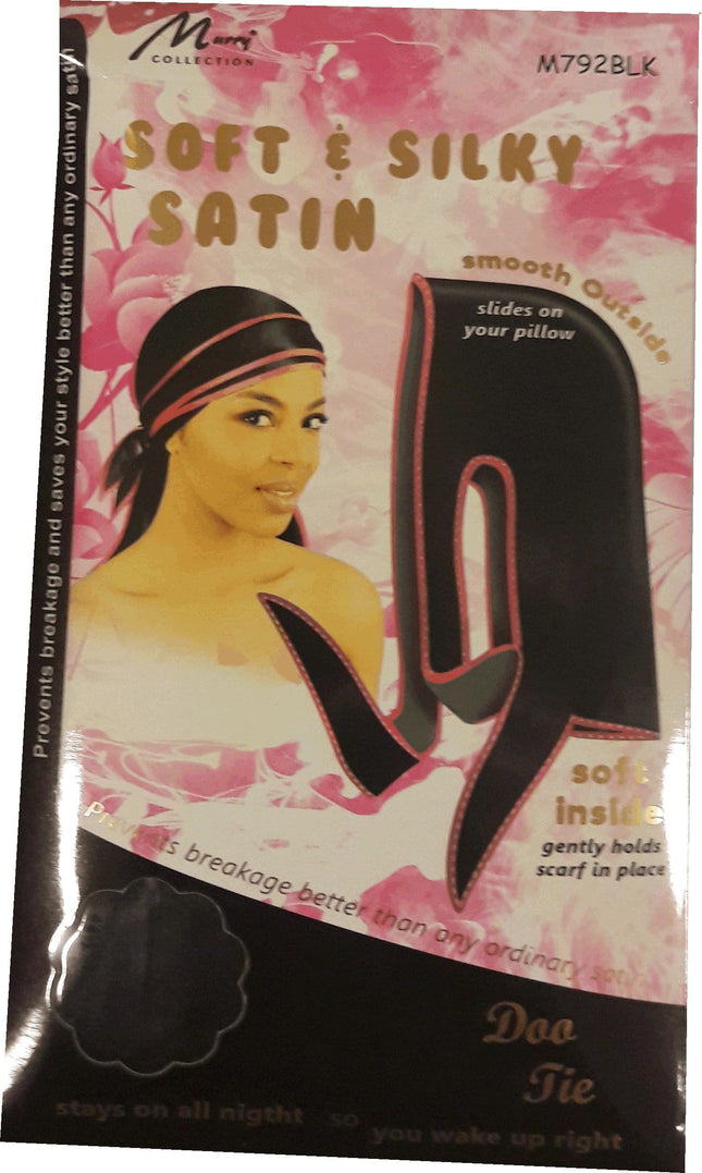 Soft and Silky Sleeping Satin  M792BLK