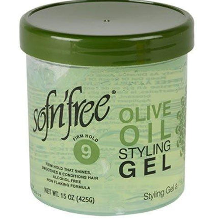 Softn'free Olive Styling Gel 425 g