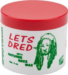 Lets Dred Bees Wax 4 oz