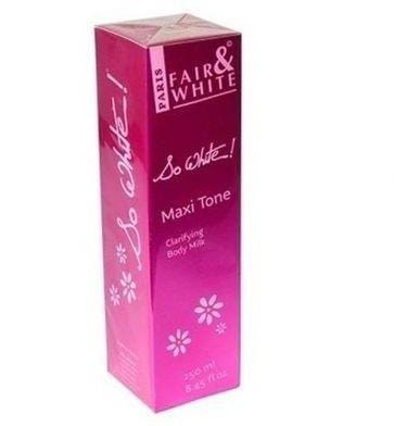 Fair and White So White Maxi Tone Clarifying Body Milk 250 ml