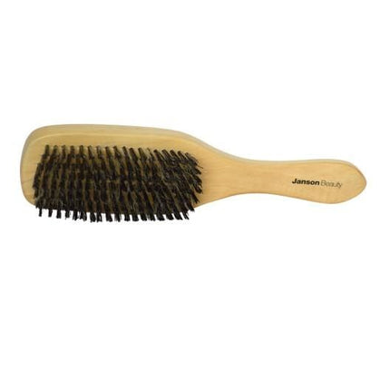 Wooden Hair Brush Hard Long Handle