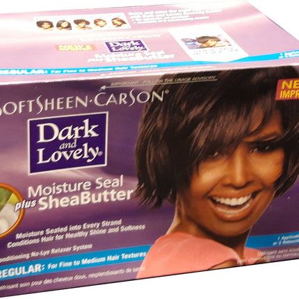 Dark and Lovely Moisture Seal Plus Shea Butter Relaxer Regular