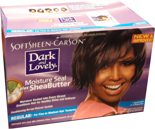 Dark and Lovely Moisture Seal Plus Shea Butter Relaxer Regular