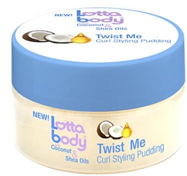 Lotta Body Coconut and Shea Oil Twist Me Curl Styling Pudding 198 g