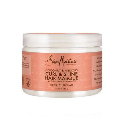 Shea Moisture Coconut Hibiscus Curl and Shine Hair Masque 340 g