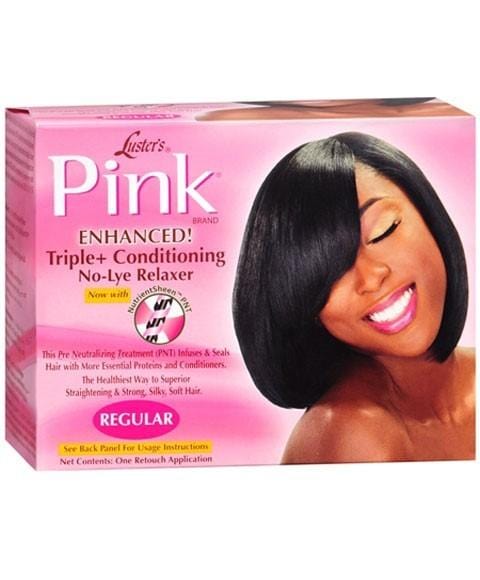 Pink Triple and Conditioning No-Lye Relaxer Regular