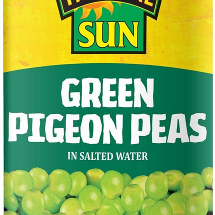 Tropical Sun Green Pigeon Peas in Salted Water 425 g