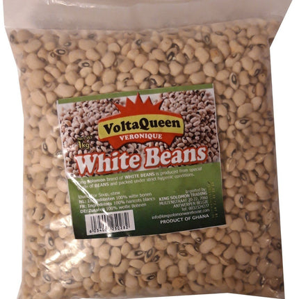 Volta Queen White Beans  Ghana 1 kg