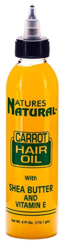 NATURES NATURAL CARROT HAIR OIL 177ML