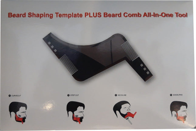 Beard Shapping Template Plus