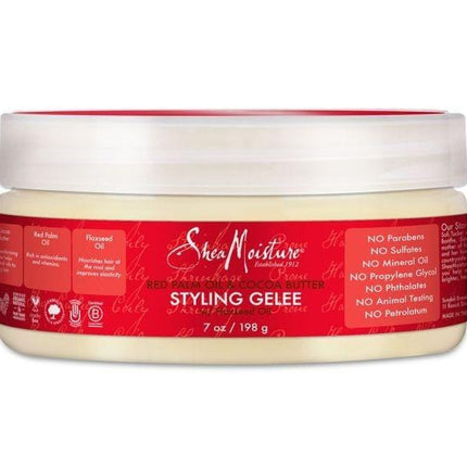 SHEA MOISTURE RED PALM OIL & COCOA BUTTER STYLING GELEE 198 G