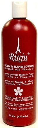 Rinju Body and Hand Lotion Brown 473 ml