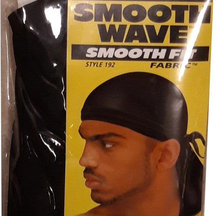 Spartan Smooth Wave Black Durag