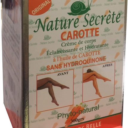 Nature Secrète  Carotte Lightening Moisturizing Body Cream 300 g